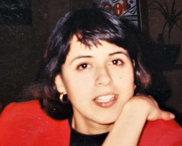 Sandra Lopes in the early nineties.