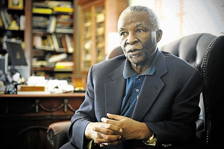 Oudpres. Thabo Mbeki © SUNDAY TIMES