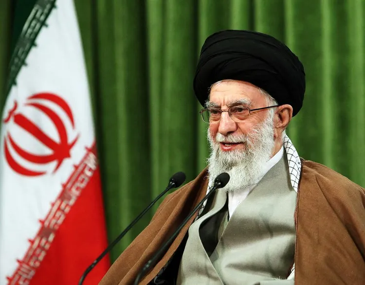 Ali Khamenei, Iran's second and current Supreme Leader.