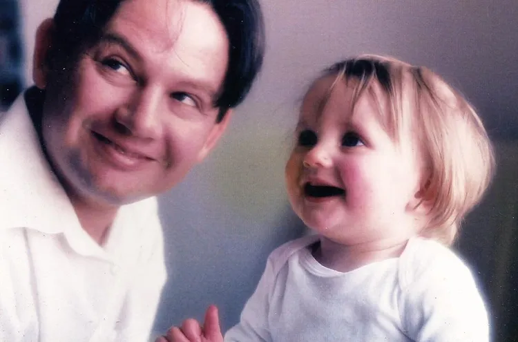 Saam met Hannia, toe ses maande.