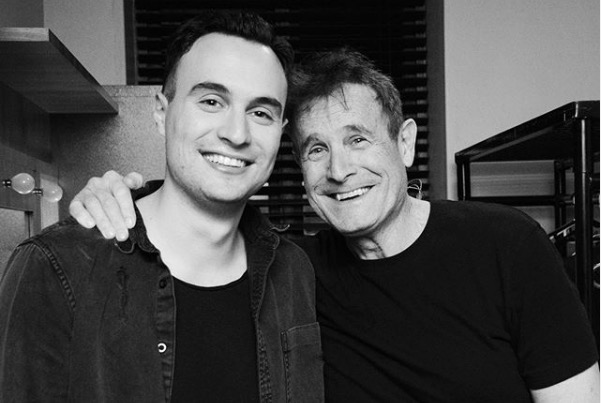 Jesse Clegg en Johnny Clegg. © JESSE CLEGG/INSTAGRAM